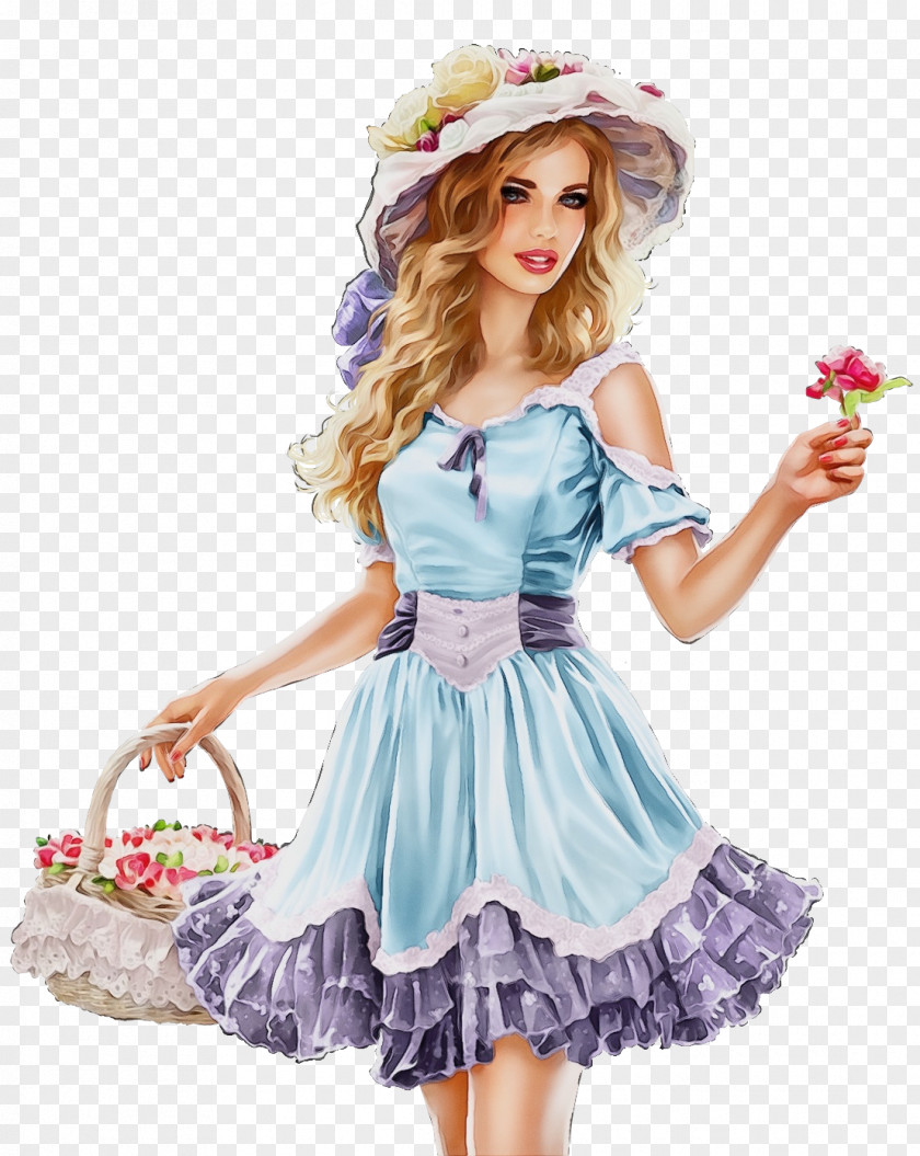 Clothing Pink Costume Dress Day PNG