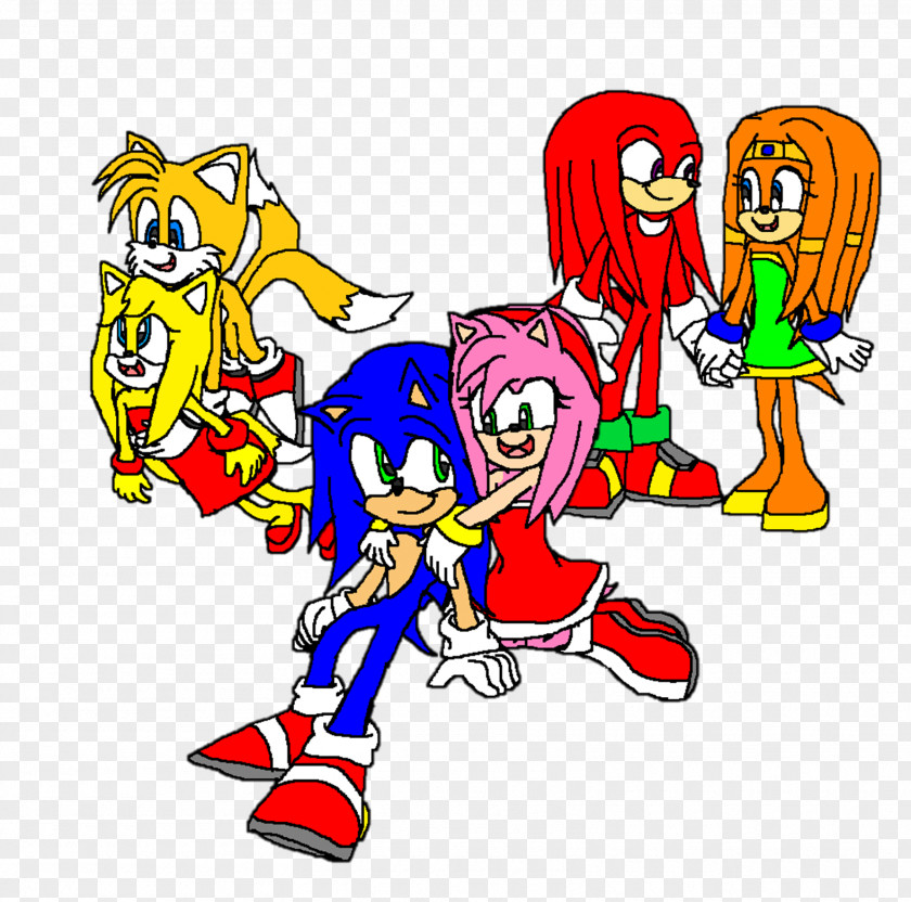 Hedgehog Tikal Knuckles The Echidna Tails Amy Rose PNG