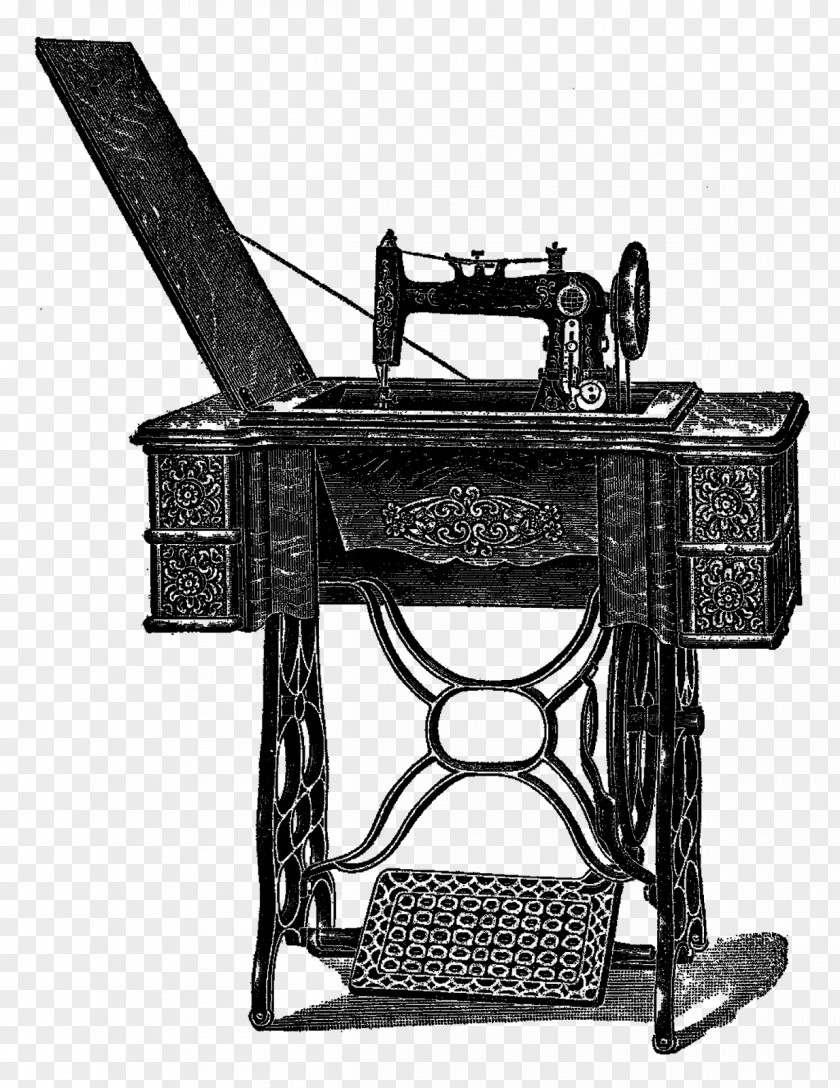 Sewing Machine Paper Machines PNG