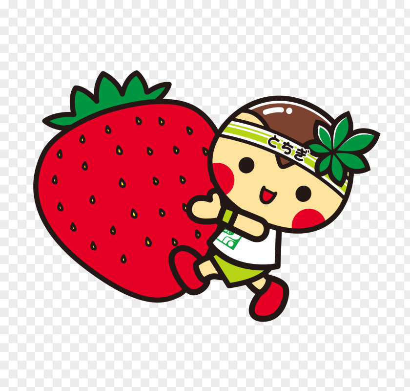 Strawberry Tochigi Prefecture とちまるくん Clip Art PNG