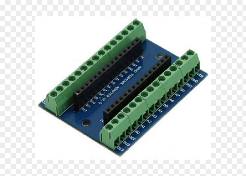 Adapter Arduino Electronics Printed Circuit Board Atmel AVR PNG