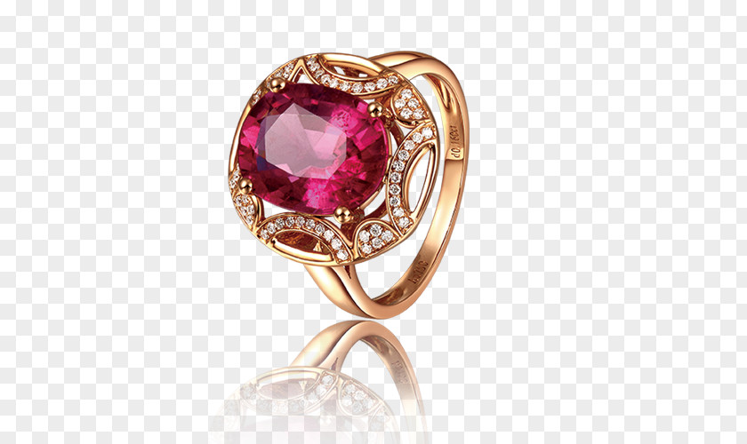 Colored Gemstone Rings Ruby Ring Jewellery PNG