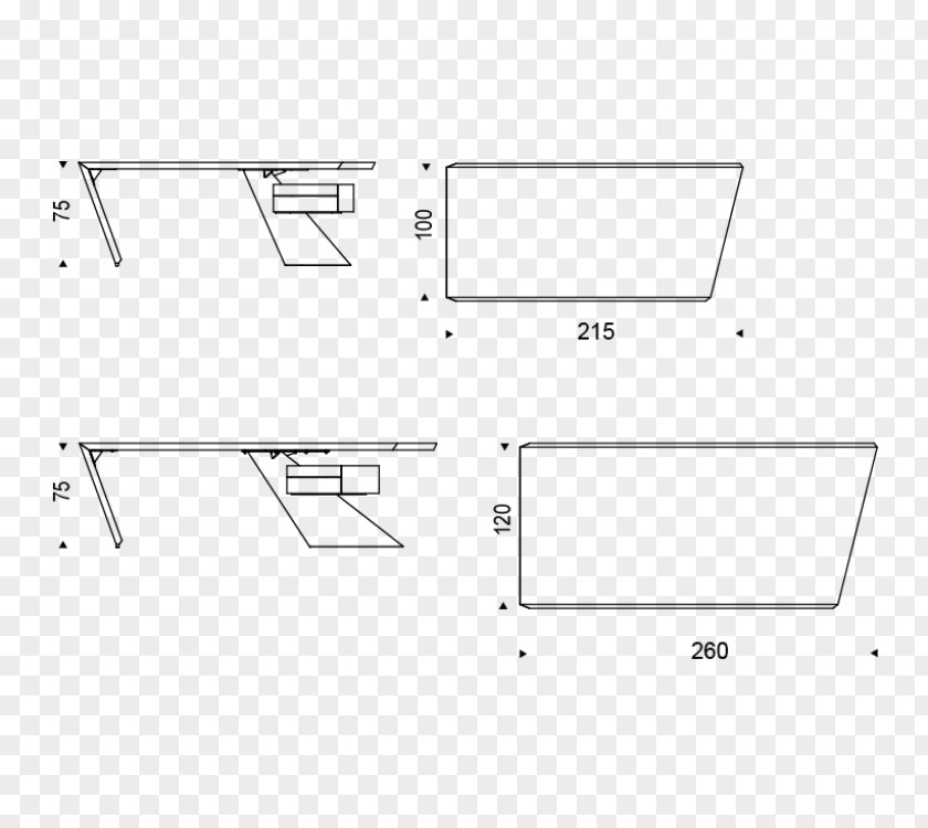 Design Drawing /m/02csf Desk PNG