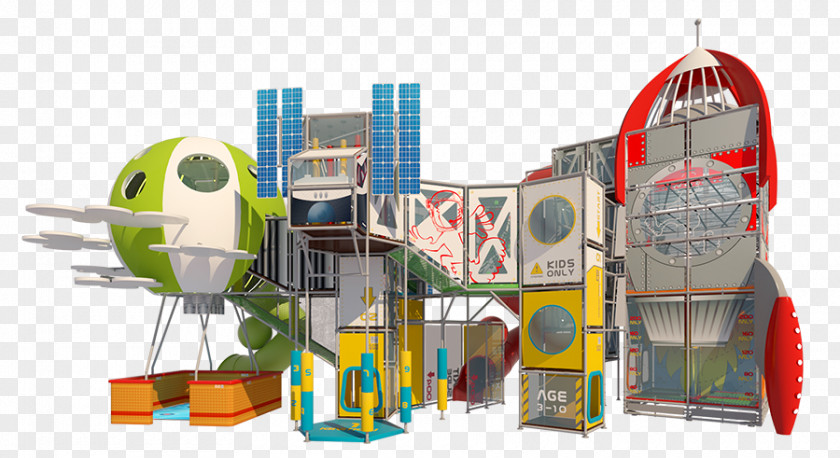 Indoor Playground Plastic Amusement Park PNG