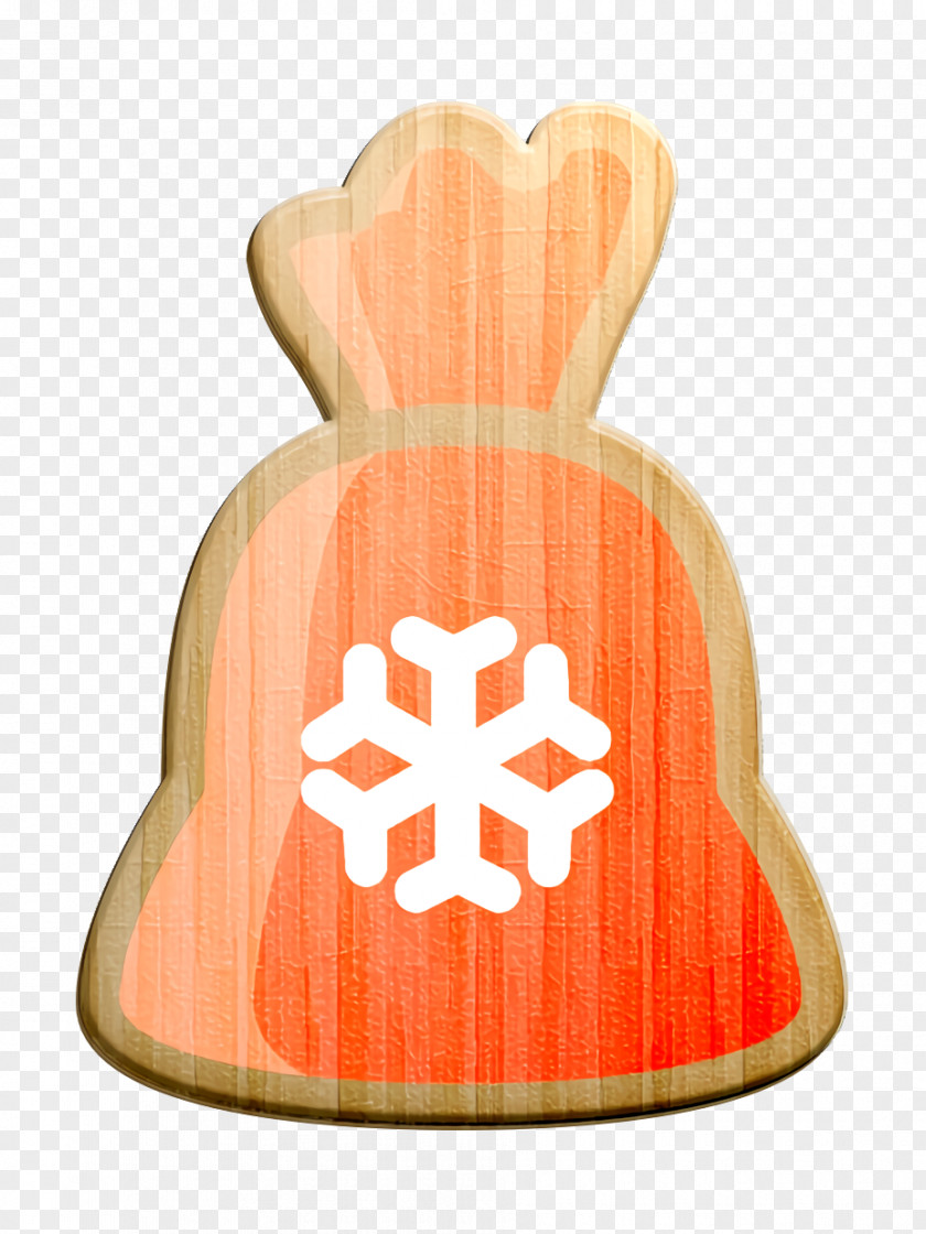 Peach Orange Bag Icon Christmas Gift PNG