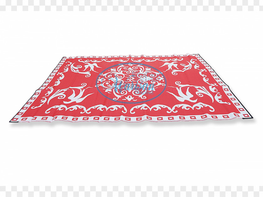 Prayer Mat Red White Place Mats Plastic PNG