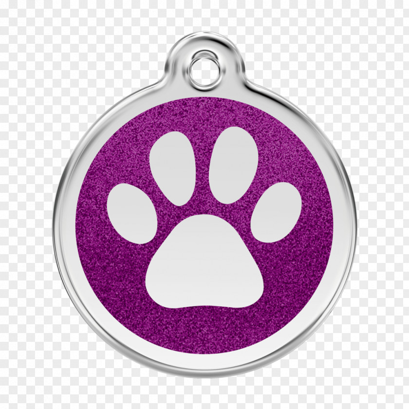 Red Paw Dog Dingo Pet Tag Cat PNG