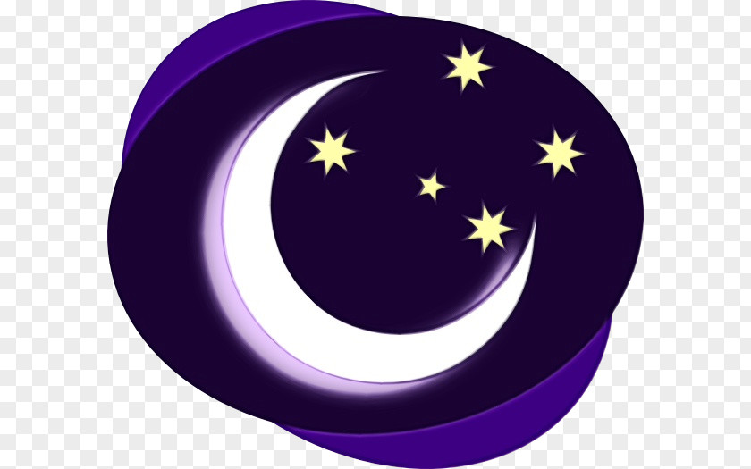 Symbol Star Moon PNG