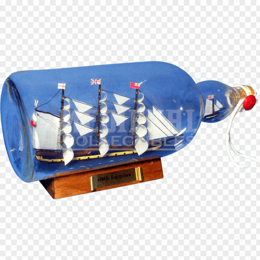 Bottle Ship HMS Surprise Model Impossible Bateau En Bouteille PNG