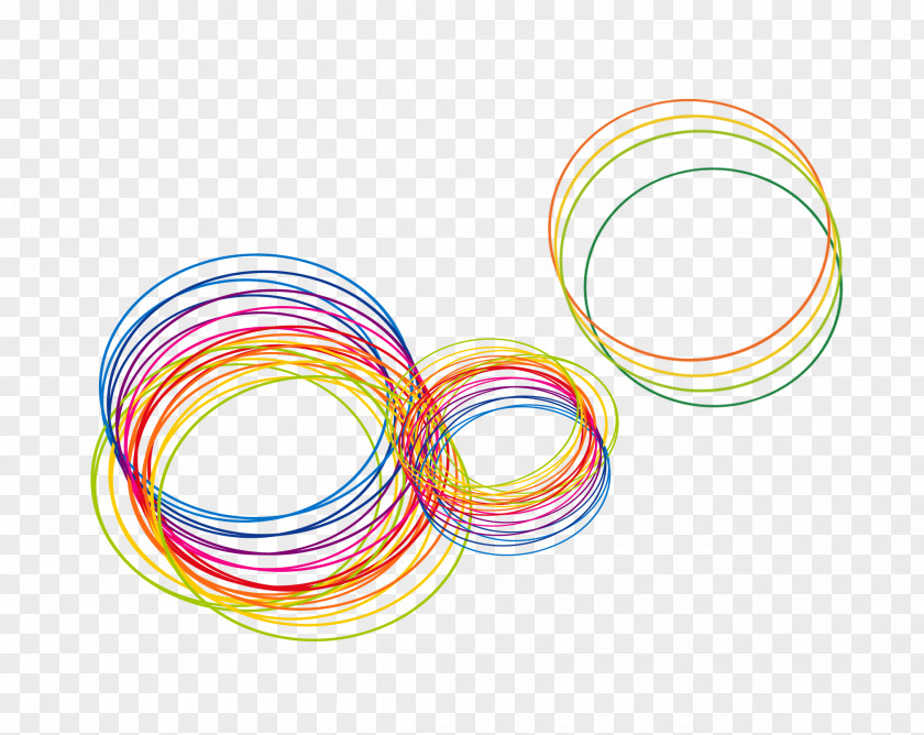 Colored Lines Poster Computer File PNG