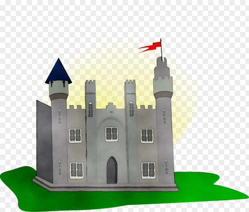 Facade Steeple Landmark Castle Building Architecture Turret PNG