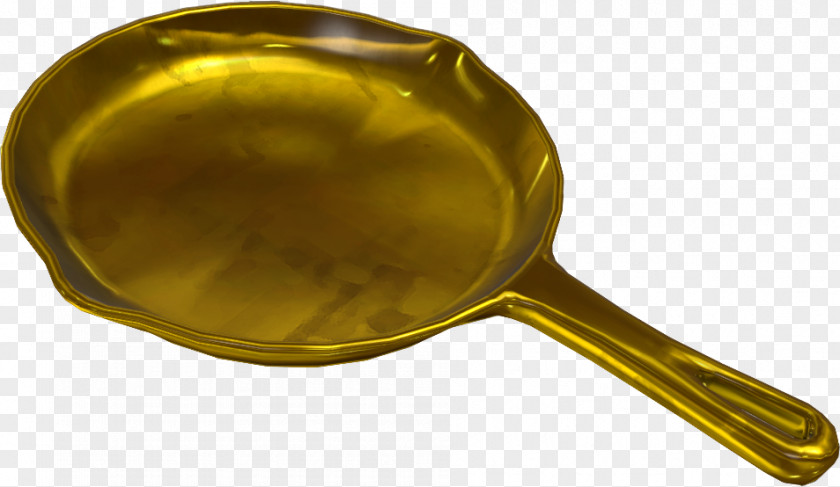 Gold Paint Team Fortress 2 Dota Frying Pan Video Game PNG