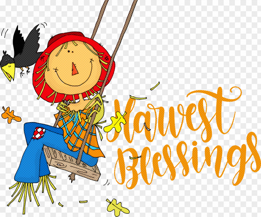 Harvest Blessings Thanksgiving Autumn PNG