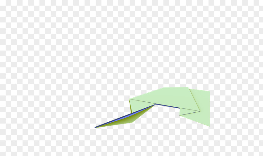 Line Angle Green Origami PNG