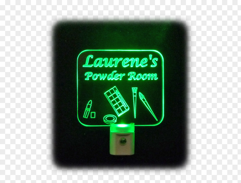 Neon Lights Fonts Green Display Device Product Signage Computer Monitors PNG