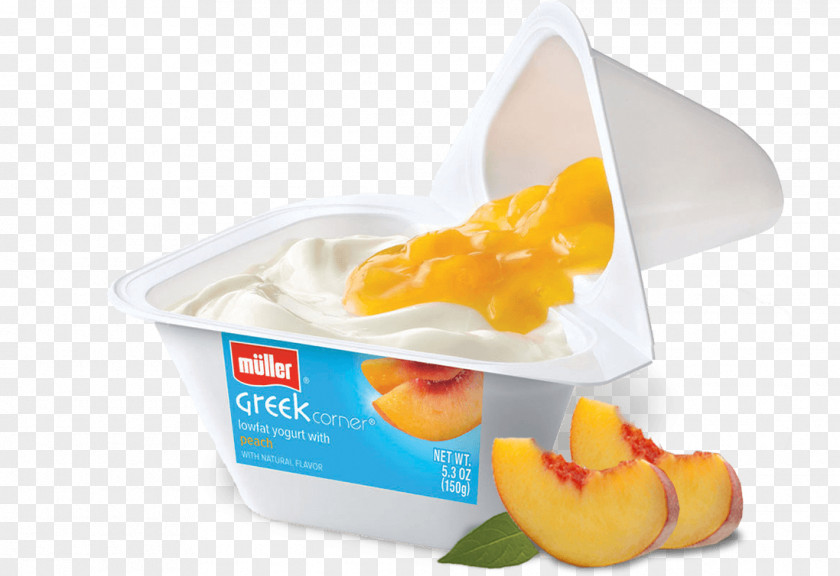 Peach Yogurt Frozen Yoghurt Dairy Products United Kingdom PNG