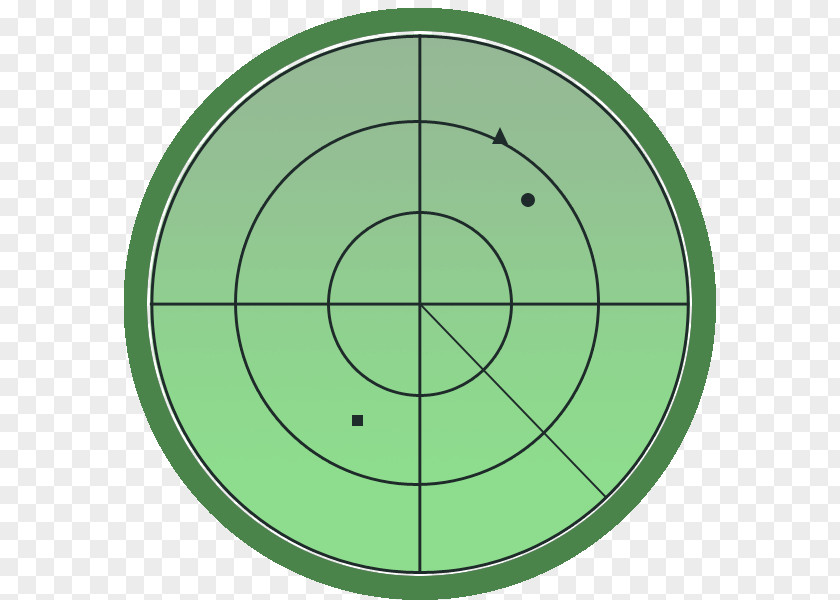 Radar Circle Cartesian Coordinate System Plane Centre PNG