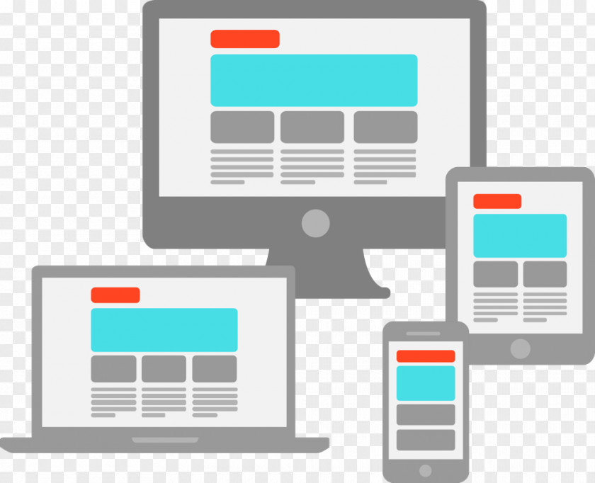 Web Design Responsive Development PNG