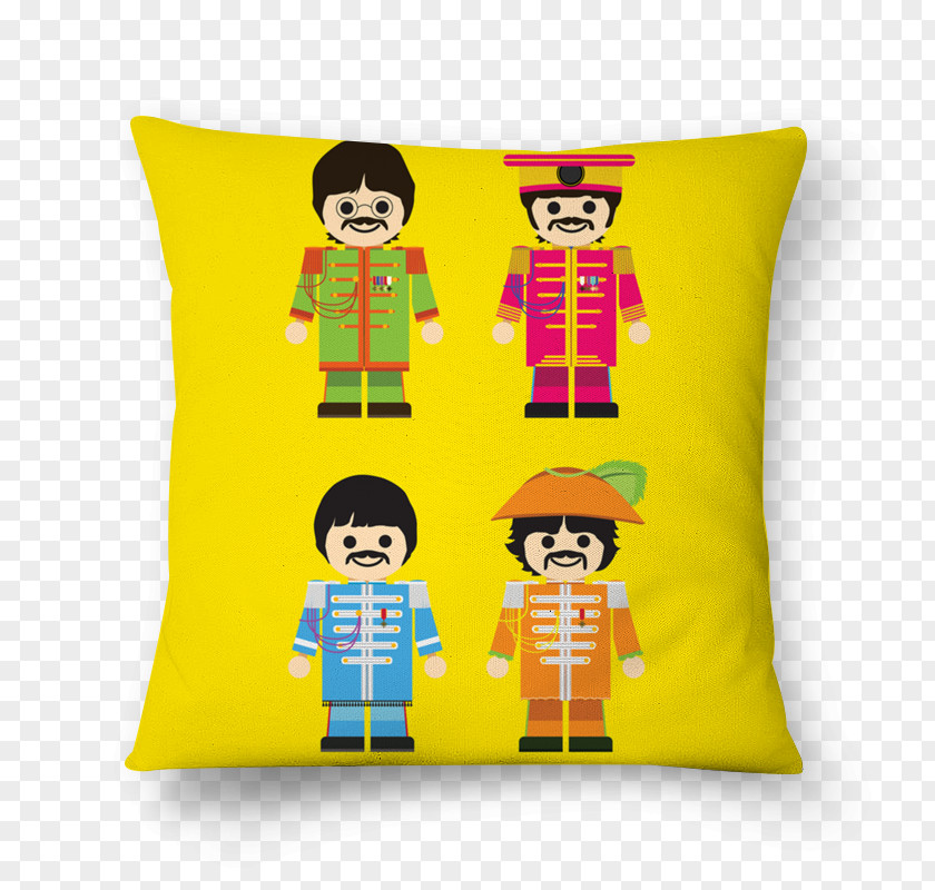 61 Restaurant Posters Towel The Beatles Toy Sgt. Pepper's Lonely Hearts Club Band Cushion PNG