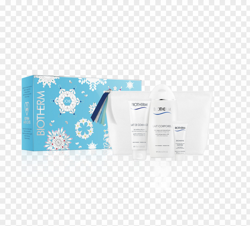 Biotherm Aquasource Creme Gift Set Baume Corporel Skin Cream Water PNG