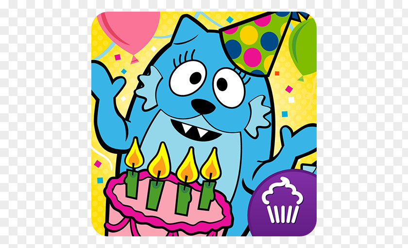 Birthday Party In My Tummy Cupcake Digital Yo Gabba Gabba! Games PNG