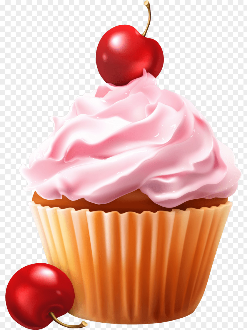 Cupcakes And Candy Cupcake Frosting & Icing Vector Graphics Royalty-free Stock Illustration PNG