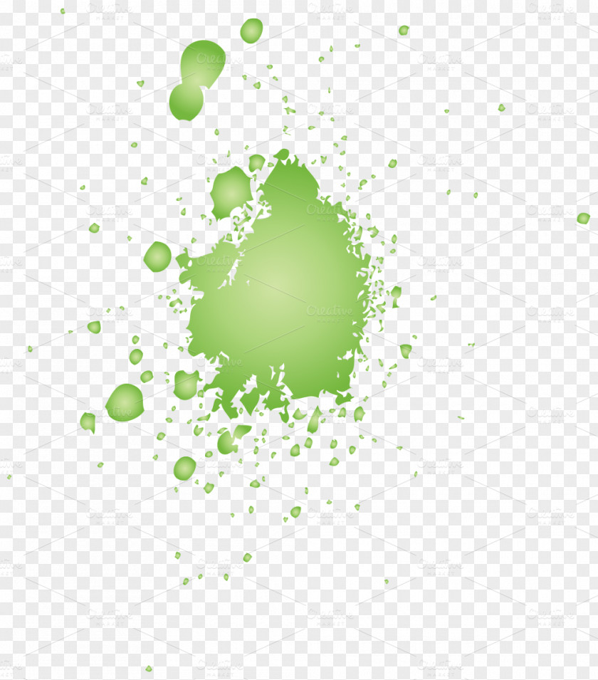 Grunge Vector Desktop Wallpaper Green Circle Pattern PNG