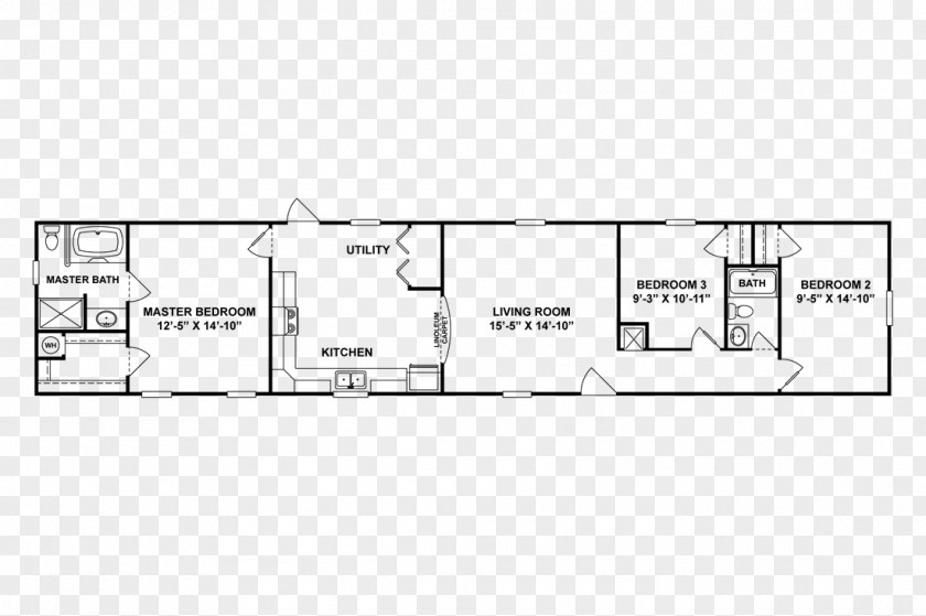 House Floor Plan Square Foot PNG