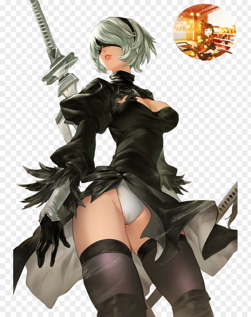 Nier: Automata Anime Video Game Fan Art PNG game art, others clipart PNG