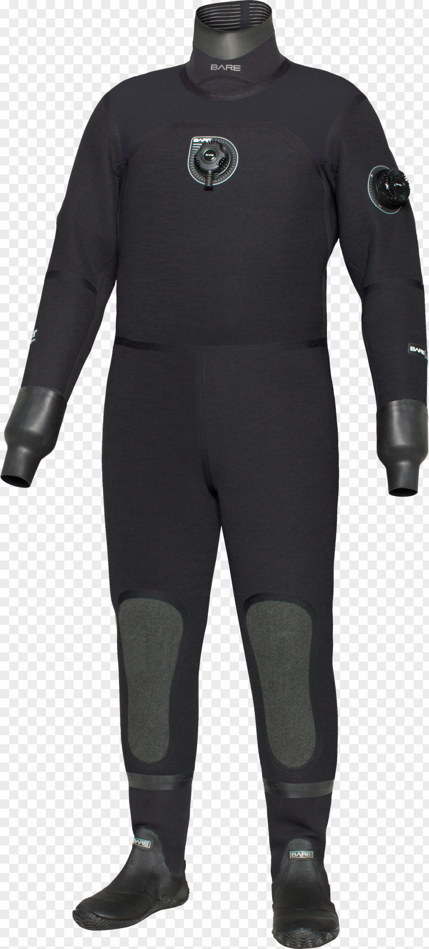 Zipper Dry Suit Neoprene Diving Scuba Wetsuit PNG