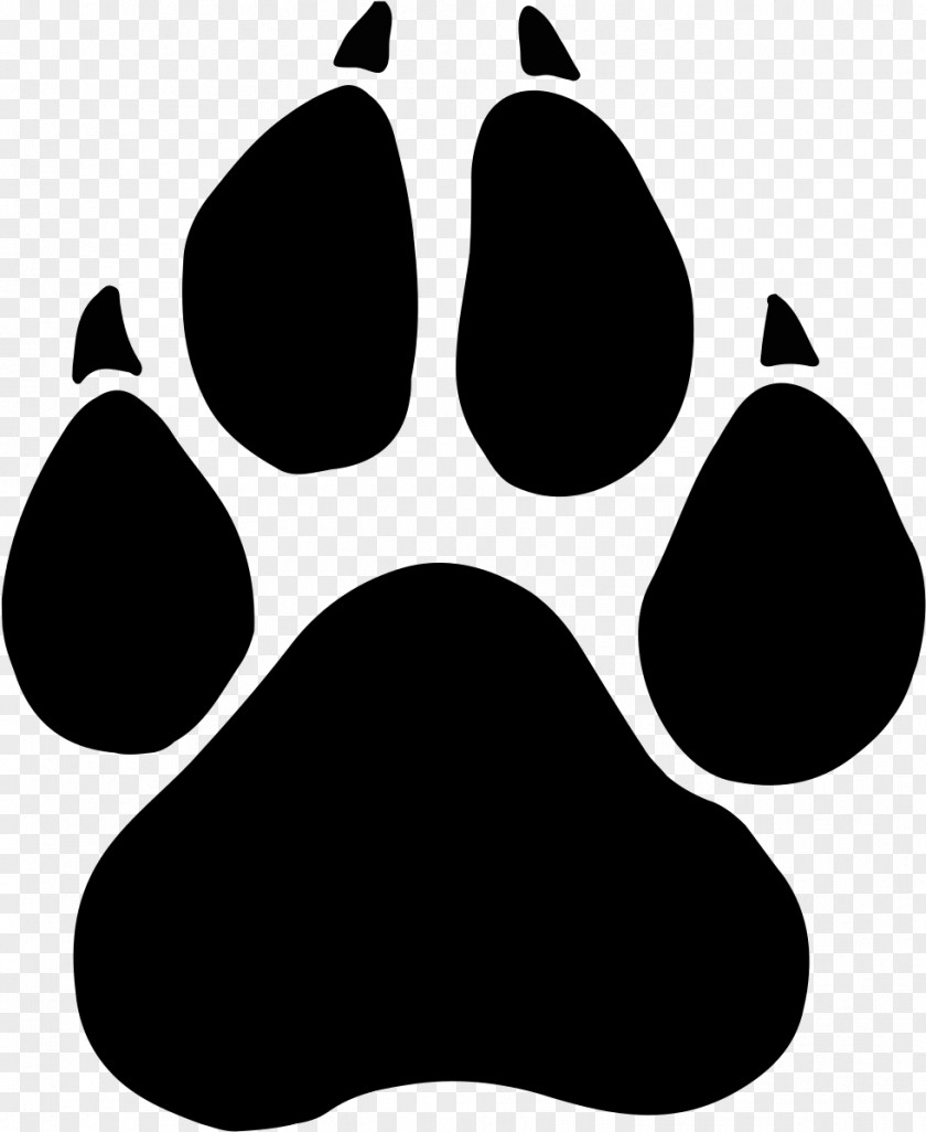 Dog Summer Frame Paws Chevron Black Panther Paw Cougar PNG