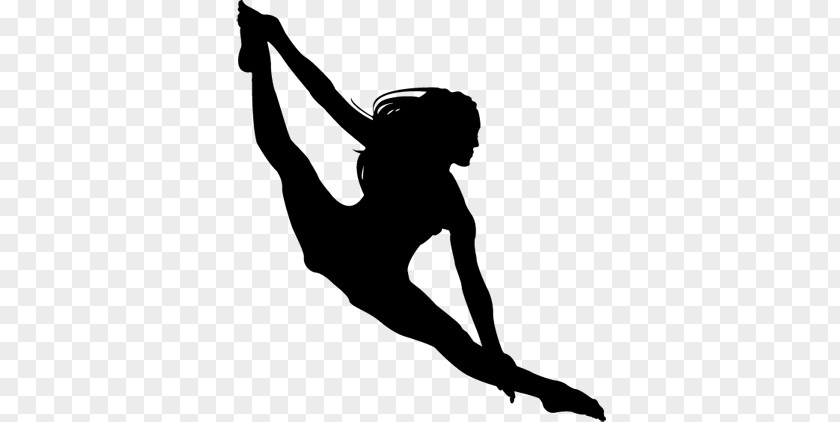 Silhouette Wall Decal Dance Acrobatics PNG