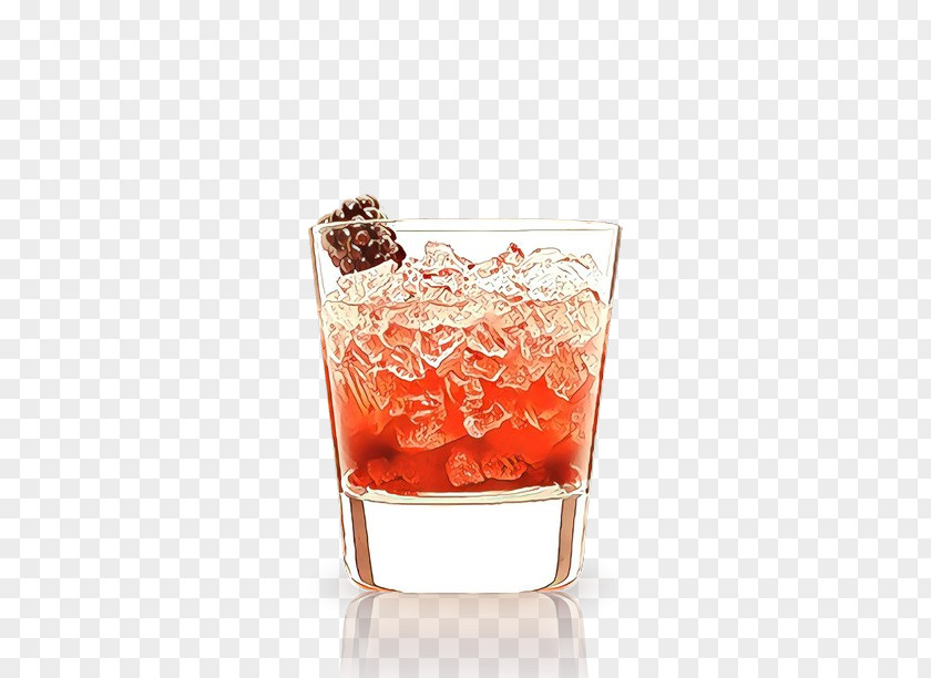 Drink Old Fashioned Glass Tumbler Highball Alcoholic Beverage PNG