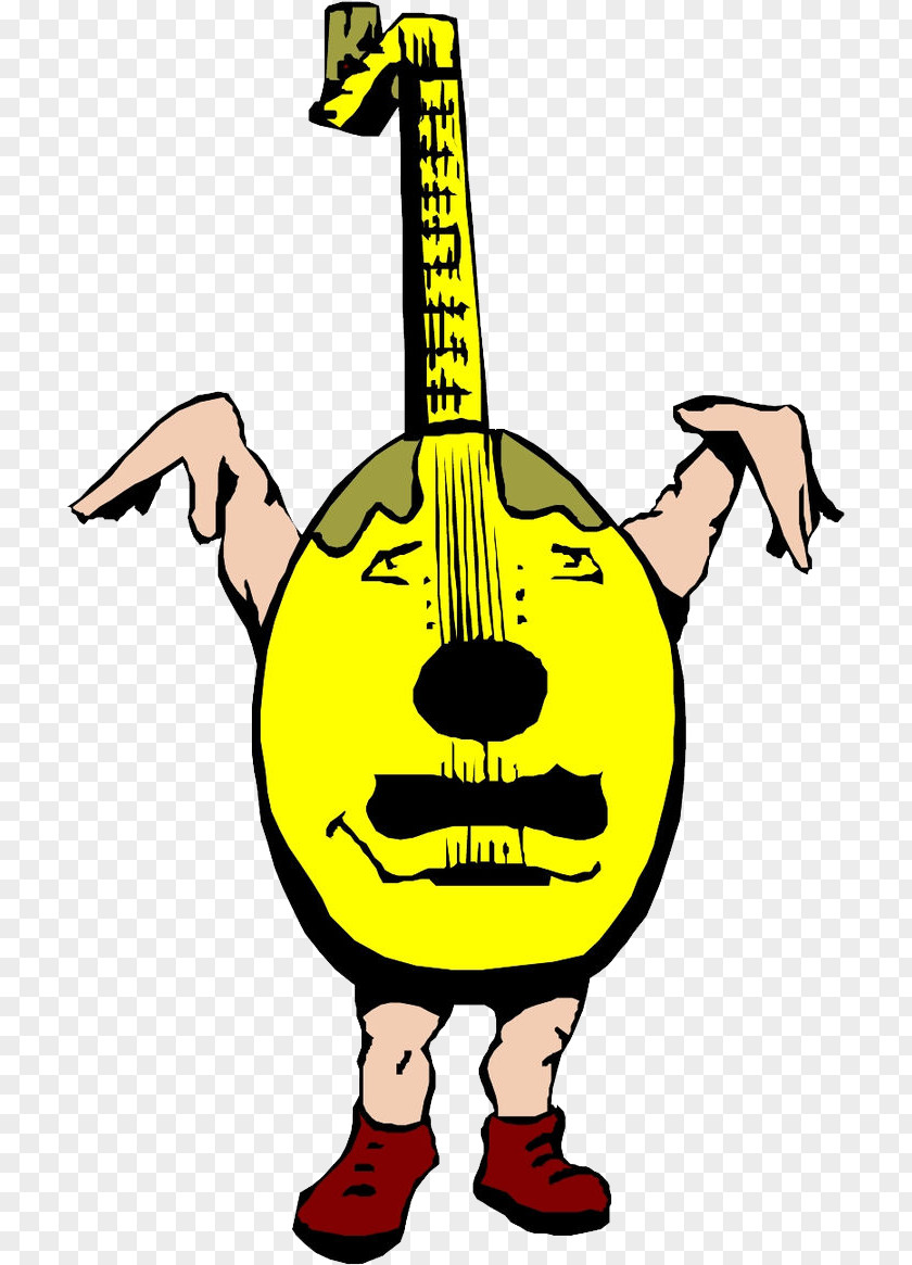 Guitar Cartoon Clip Art PNG