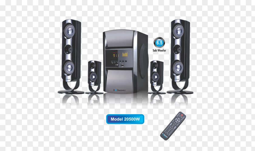Home Theater Systems Cinema Loudspeaker Subwoofer 5.1 Surround Sound PNG