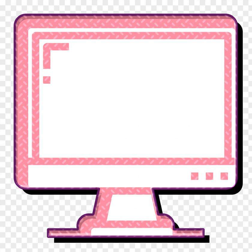 Monitor Icon Electronic Device Tv PNG