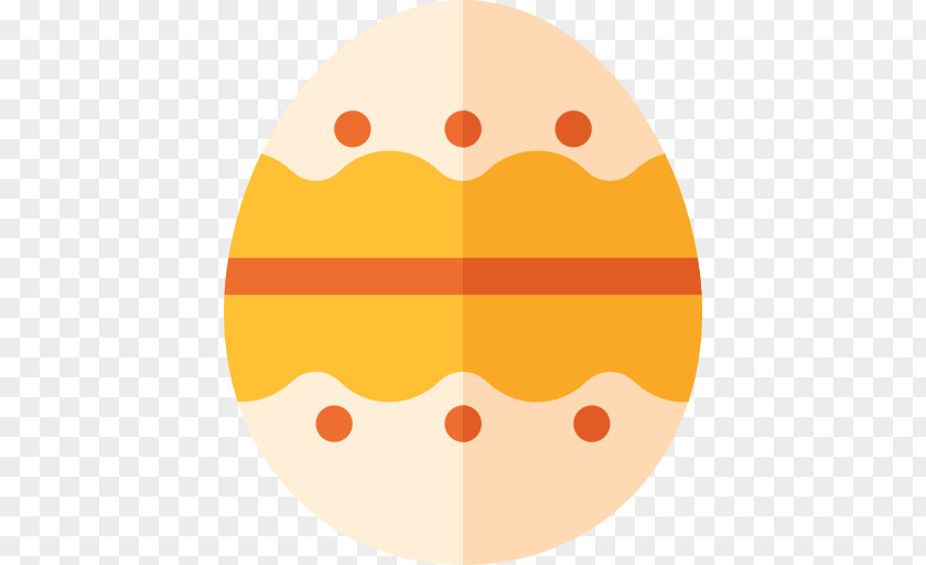 Smile Orange Oval PNG