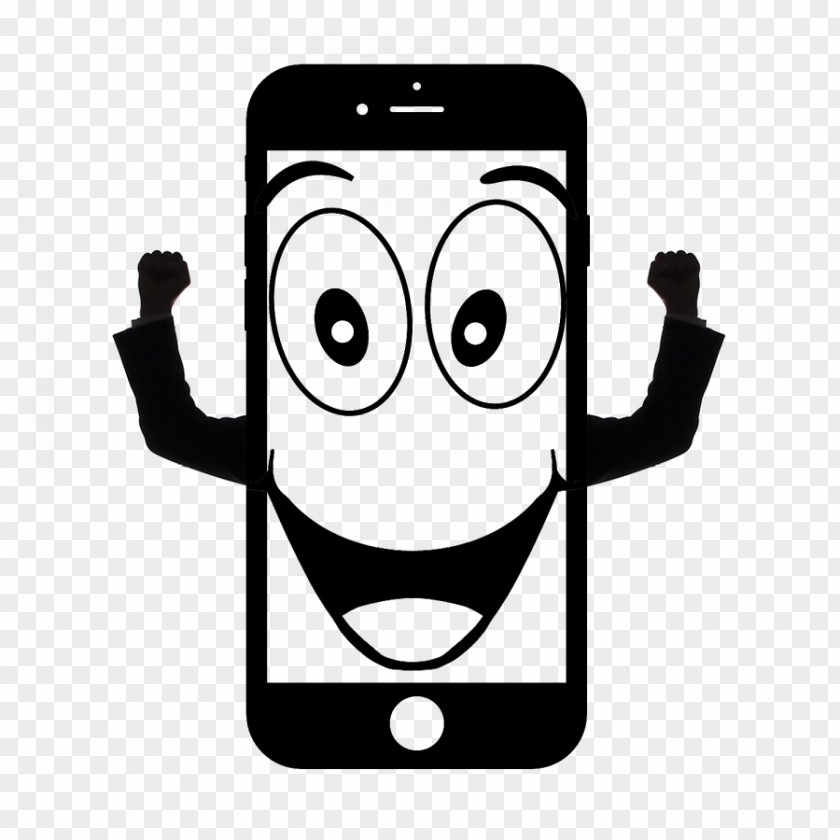 Smiley Human Behavior Line Mobile Phone Accessories Clip Art PNG