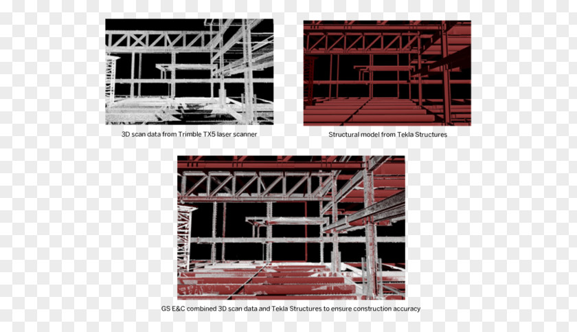 Angle Steel Scaffolding Facade Engineering PNG