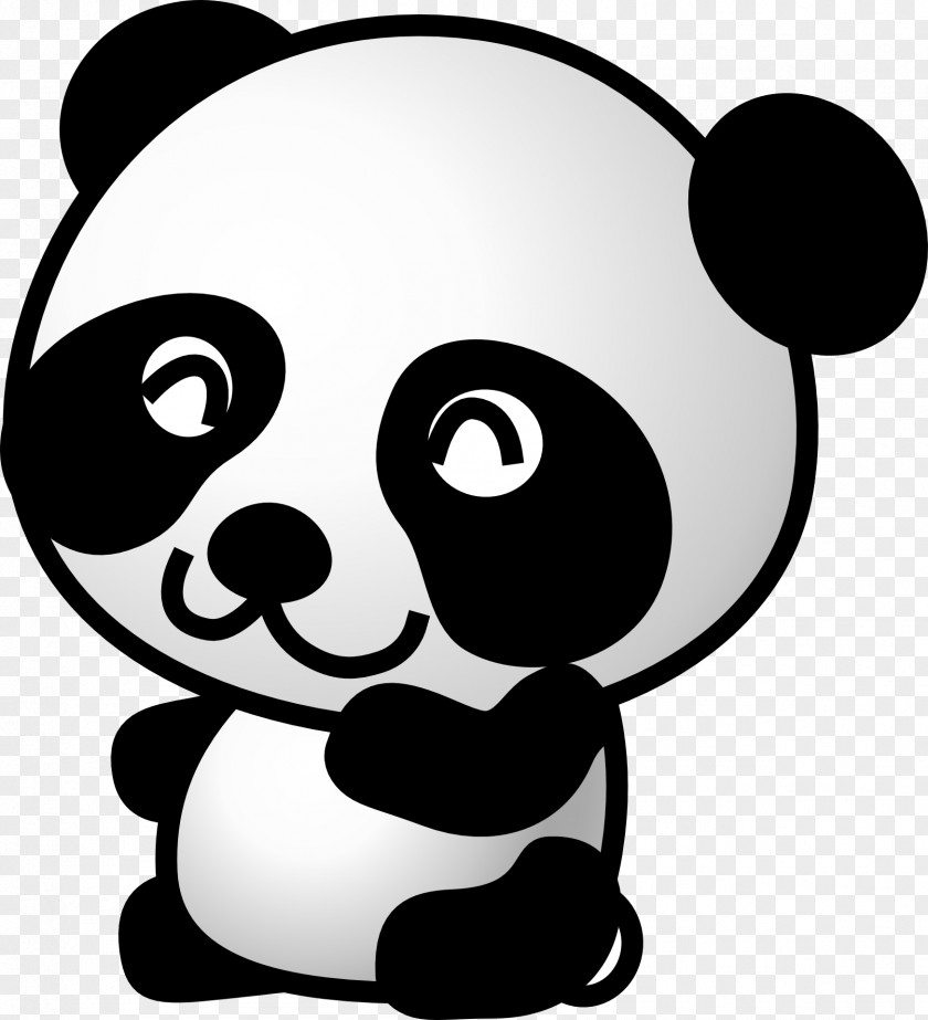 Cartoon Panda Giant Bear Clip Art PNG