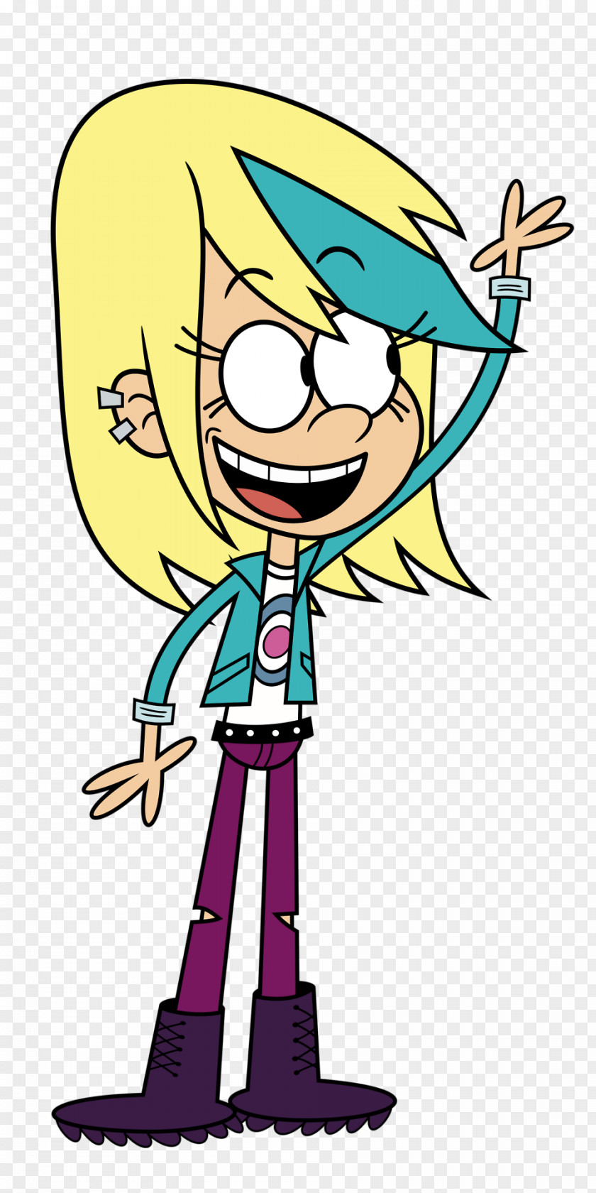 Luna Loud Character Clip Art PNG