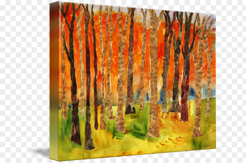 Painting Landscape Work Of Art Mixed Media PNG