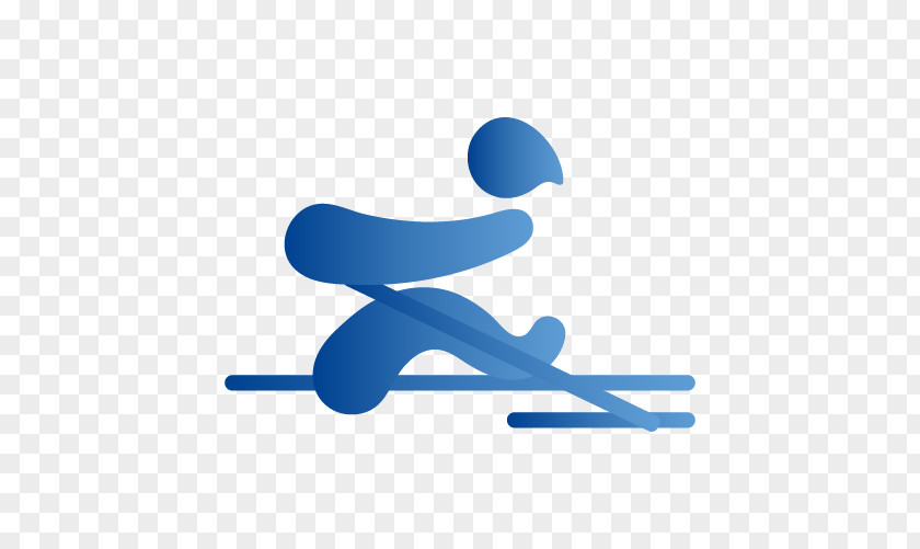Symbol Electric Blue Rowing PNG