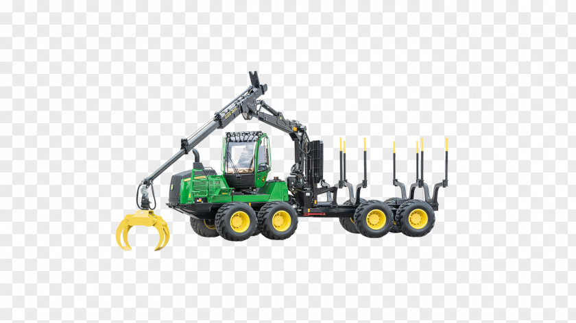 Tractor John Deere Heavy Machinery Forwarder Forestry PNG