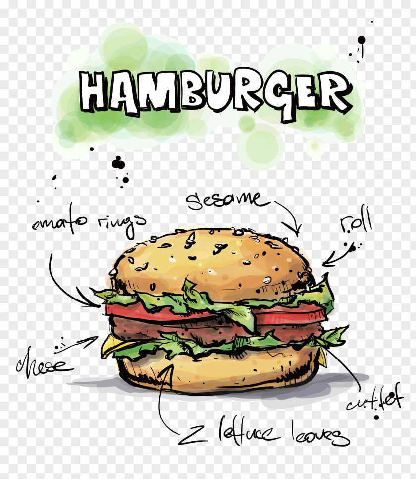 Burger Poster Hamburger Hot Dog Cheeseburger Fast Food Chicken Sandwich PNG
