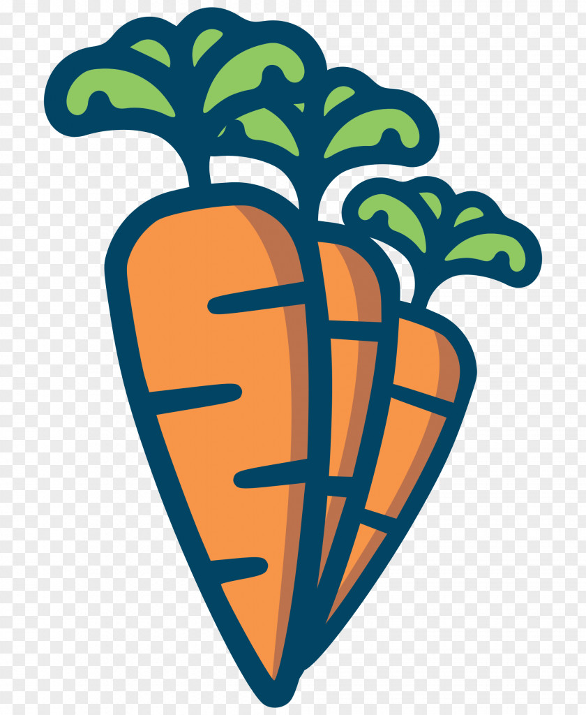 Carrots Clipart Drawing Carrot Line Art Clip PNG