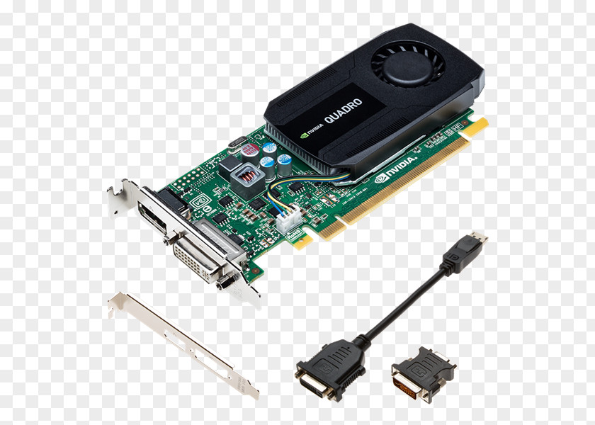 Nvidia Graphics Cards & Video Adapters NVIDIA Quadro K420 Digital Visual Interface PNG