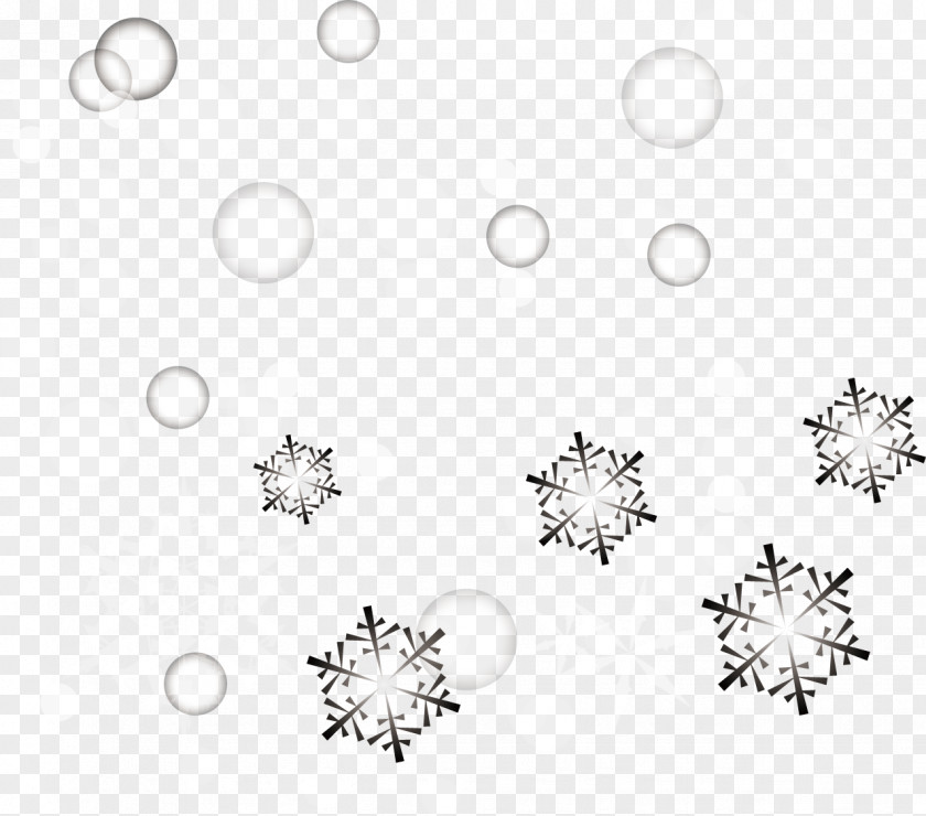 Snow Flurries Sky Vector Material Blizzard PNG