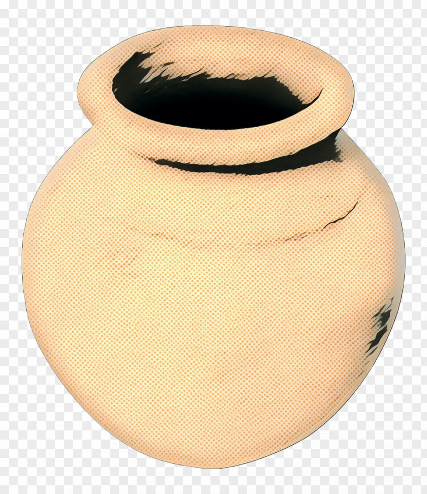 Vase Artifact Beige Ceramic Urn PNG