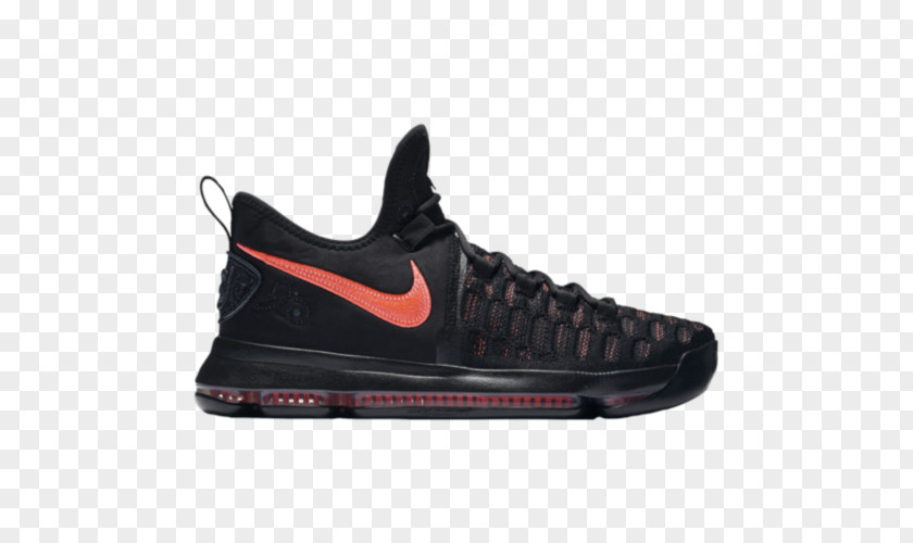 Black KD Shoes Nike Free Sports 9 Basketball Shoe PNG